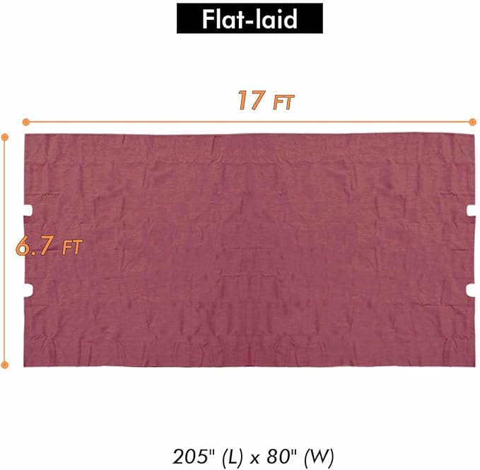 Universal Doubleton Steel Pergola Replacement Cover - Image 2