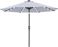 ABCCANOPY Durable Solar Led Patio Umbrellas by ABCCANOPY