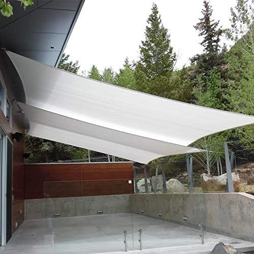 Quictent 20x16ft Rectangular Sun Shade Sail 185G HDPE Canopy 98% UV Block - Image 9