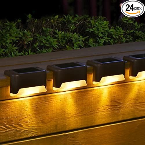 SOLPEX Solar Deck Lights Outdoor, Waterproof Led Lights by Solpex