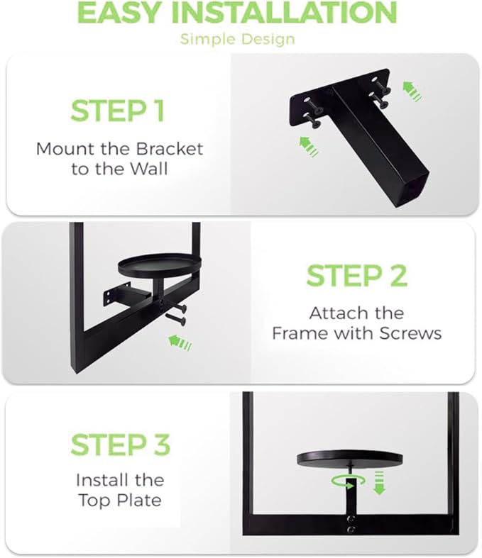 2 Pack Plant Stand Indoor Outdoor Hanging Planters - Image 3