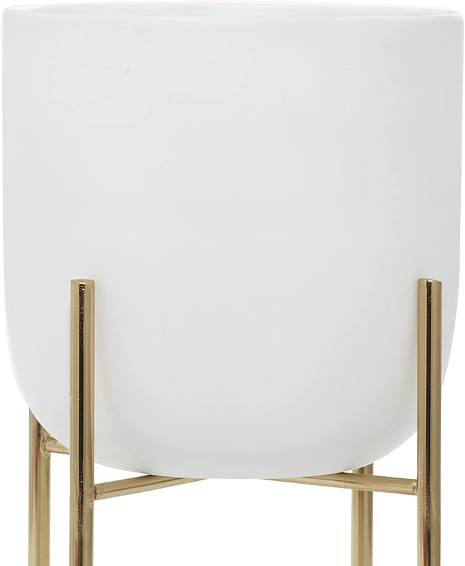 Deco 79 Metal Indoor Outdoor Planter Large Planter Pot - Image 6