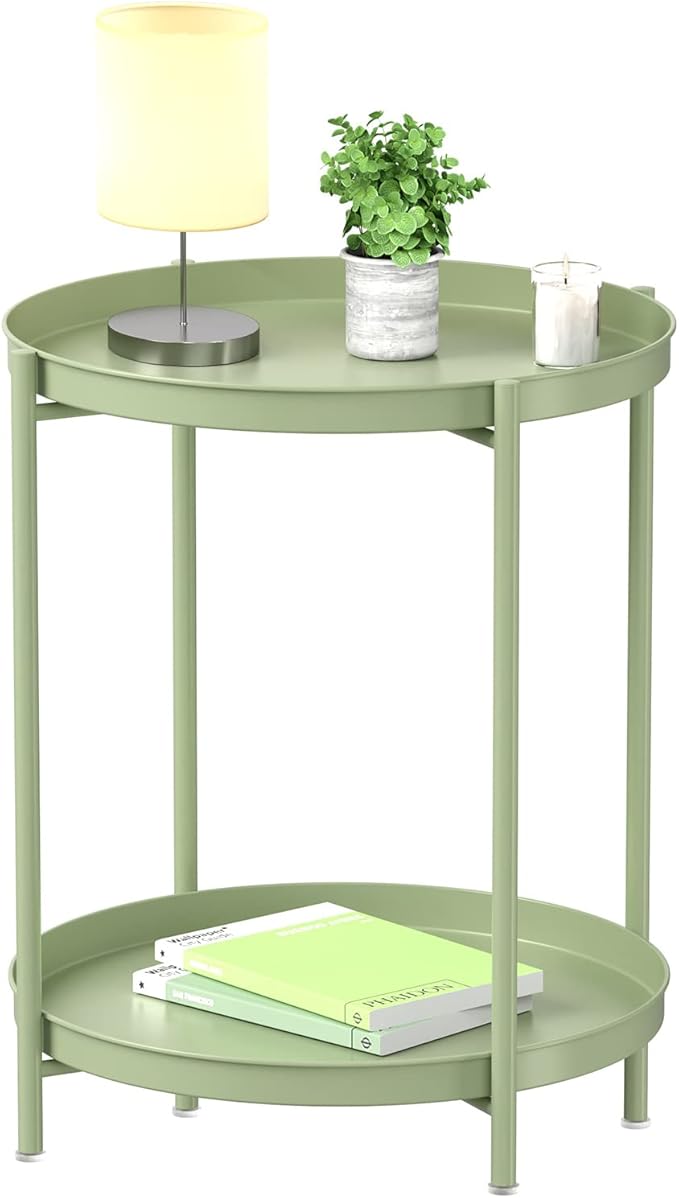 EKNITEY 2 Tier End Table by EKNITEY