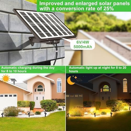 CLY 4-in-1 Solar Spot Lights Outdoor - Image 6