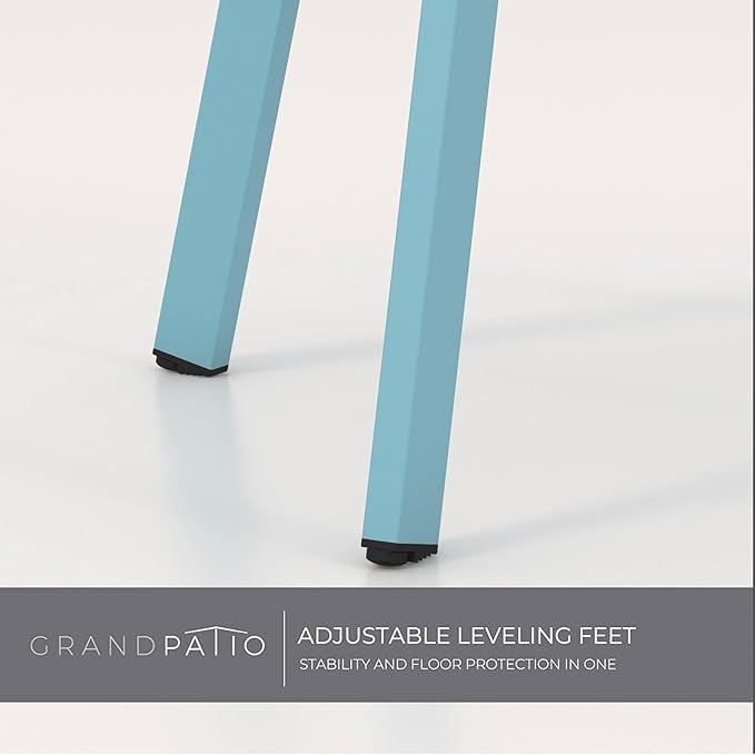 Grand patio Round Coffee Table, Weather Resistant Patio Side Table, Outdoor - Image 6