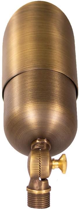 12V LogiSpot Brass Outdoor Spotlight - Image 5
