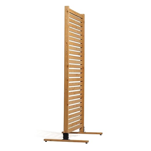 VEVOR Wooden Privacy Screen, Freestanding Wood Privacy Panel - Image 13