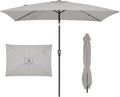 JEAREY 6.5x10 ft Rectangular Patio Umbrellas Rectangle Outdoor Umbrella by JEAREYOutdoorsCollection