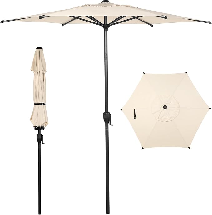Abba Patio 7.5FT Lyon Outdoor Patio Umbrella Outdoor Table Umbrella by AbbaPatio