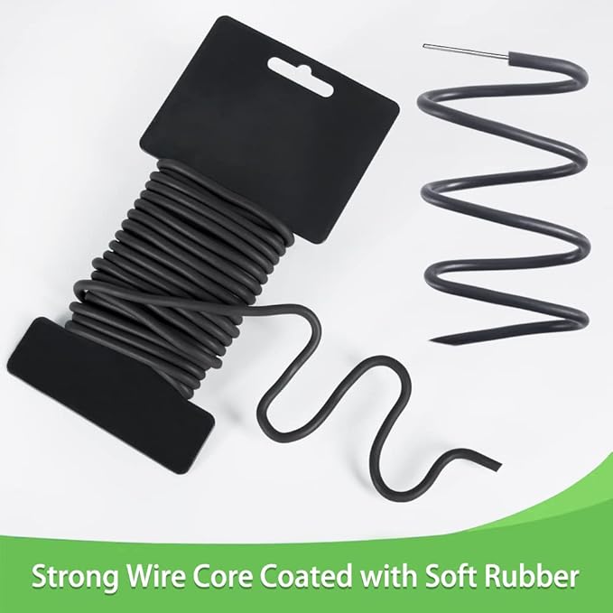 Tenn Well 5mm Plant Ties, 32 Feet Soft Garden Wire Ties - Image 3