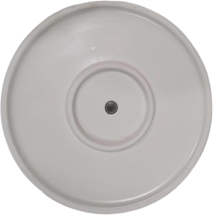 Amazon Basics Fluted Ceramic Round Planter - Image 4