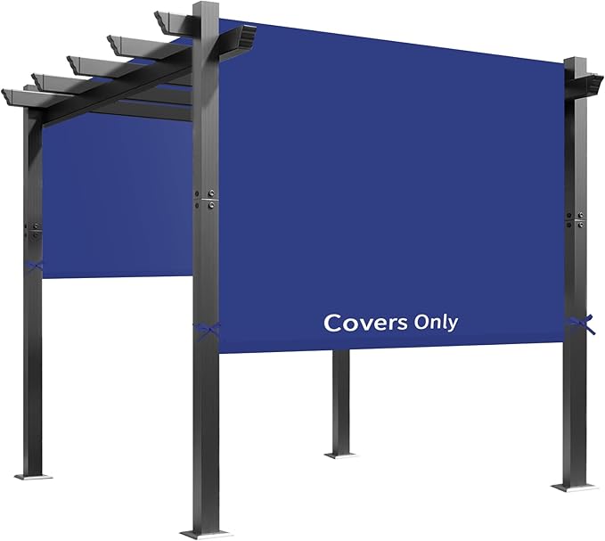 Universal Waterproof Pergola Canopy Shade Cover Replacement by AMADECOHOME