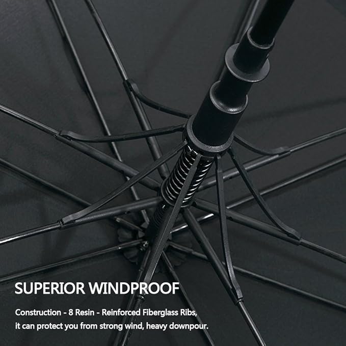 G4Free 47/54/62/68/72 Inch Automatic Open Golf Umbrella Oversize Extra Large - Image 8