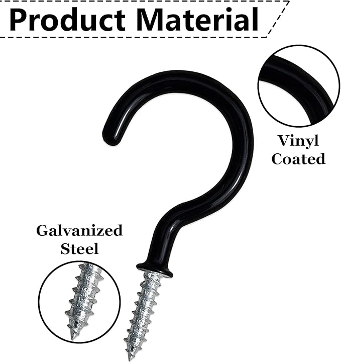 30 pcs Ceiling Hooks for Hanging Plants, Utensils and Lights - Image 9