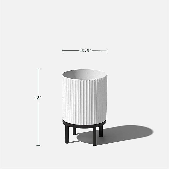 Veradek Demi Series Round Planter w/Stand - Image 3