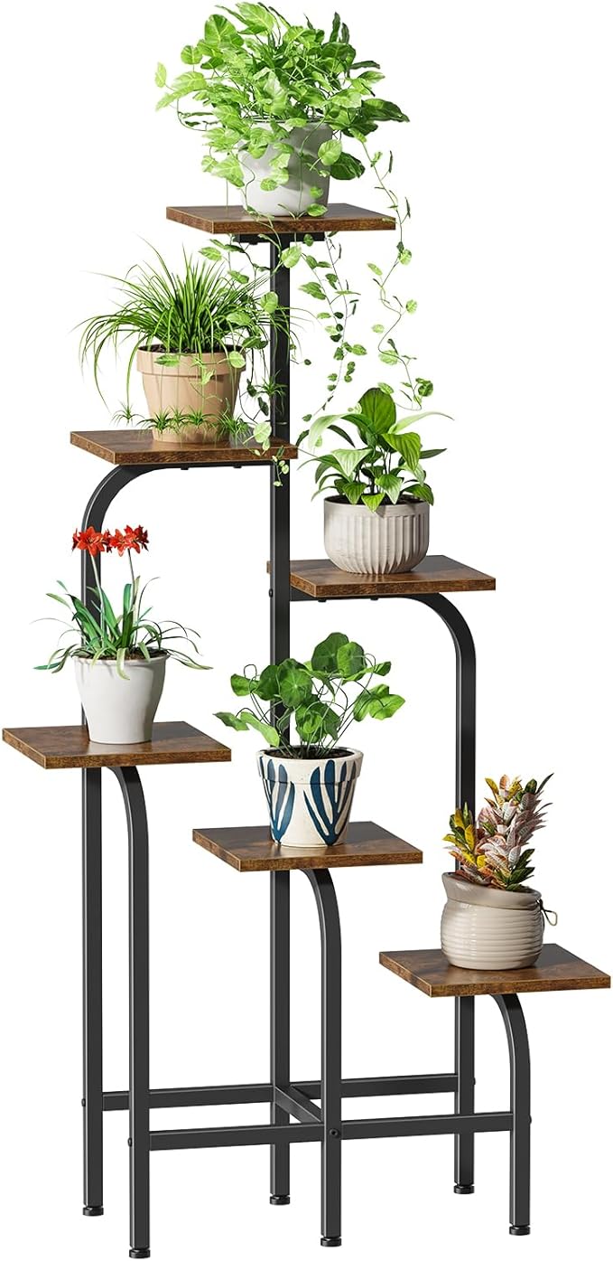 6 Tier Plant Stand Indoor, Plant Shelf by Asgolion