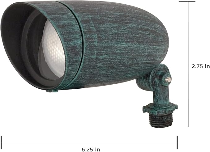 Nuvo Lighting SF76/656 Transitional One Light Landscape in Verde finish - Image 3