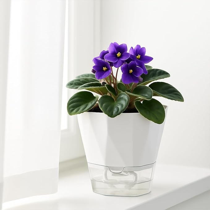 12 Pack Self Watering Plant Pots 6 Inches Self-Watering Planters - Image 6