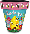 Briarwood Lane Bee Happy Beehive Large Planter by BriarwoodLane