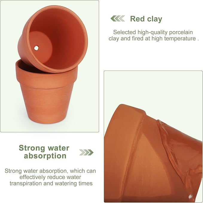 3 inch Plant Nursery pots Number of Items in a 20 Pack, - Image 3