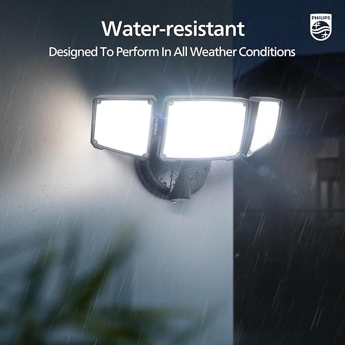 Philips 72W 7400LM LED Flood Lights Outdoor, Switch Controlled Aluminum - Image 8