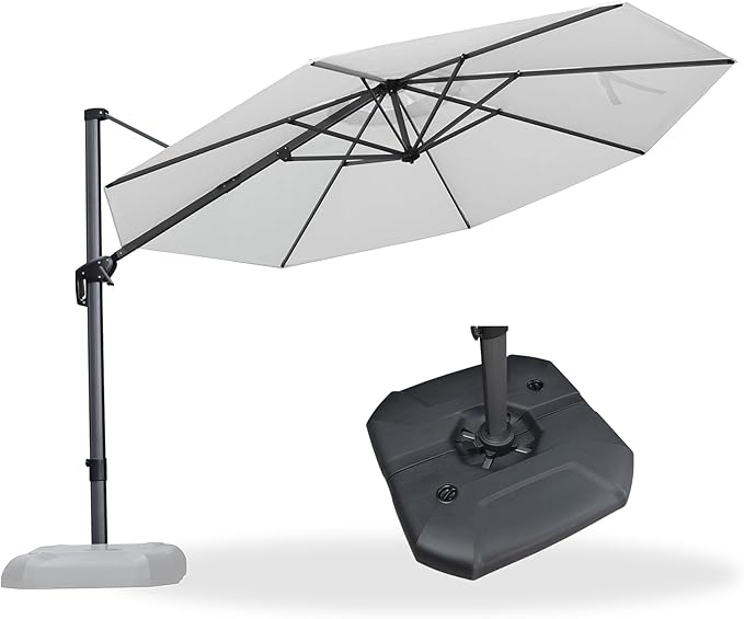 PURPLE LEAF 11 Feet Patio Umbrella by PURPLELEAF