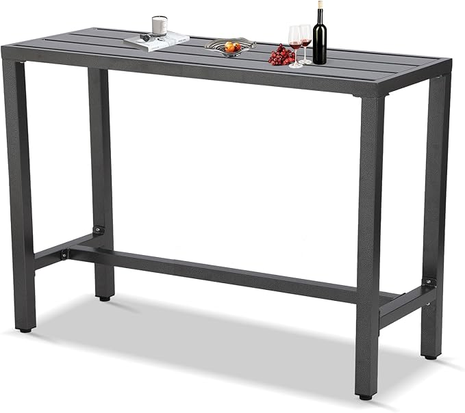 Outdoor Bar Table, Patio Console Pub Height Tables by Sumshadow
