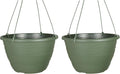 The HC Companies 13 Inch Wrapt Hanging Planters, Lightweight UV-Resistant by TheHCCompanies