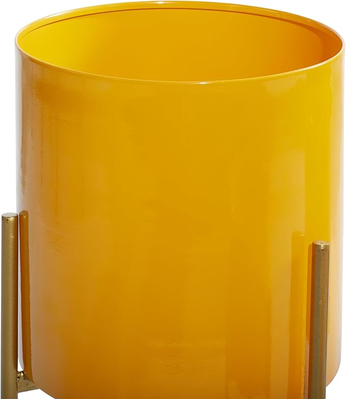Deco 79 Metal Indoor Outdoor Planter Large Planter Pot - Image 4