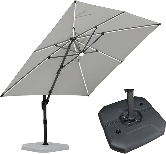 PURPLE LEAF 10 Feet Patio Umbrella - Image 3