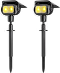 Nreonrick Solar Spot Lights 360° Adjustable Solar Lights Outdoor IP65 Waterproof by Nreonrick