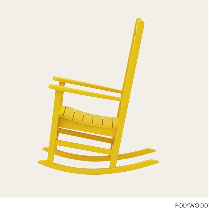 POLYWOOD R100LE Presidential Outdoor Rocking Chair - Image 5