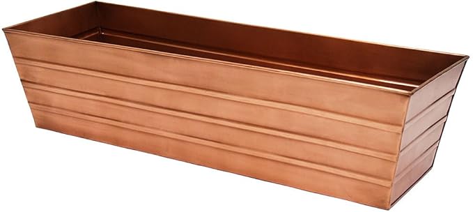 Achla Designs C-21C Plated Flower Box, Window Flowerbox Planter by ACHLADesignsHomeGarden