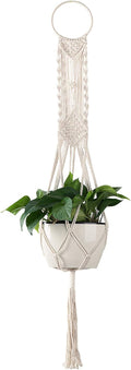 Cuttte Macrame Plant Hanger, Indoor Outdoor Hanging Planter Basket, Hanging by Cuttte