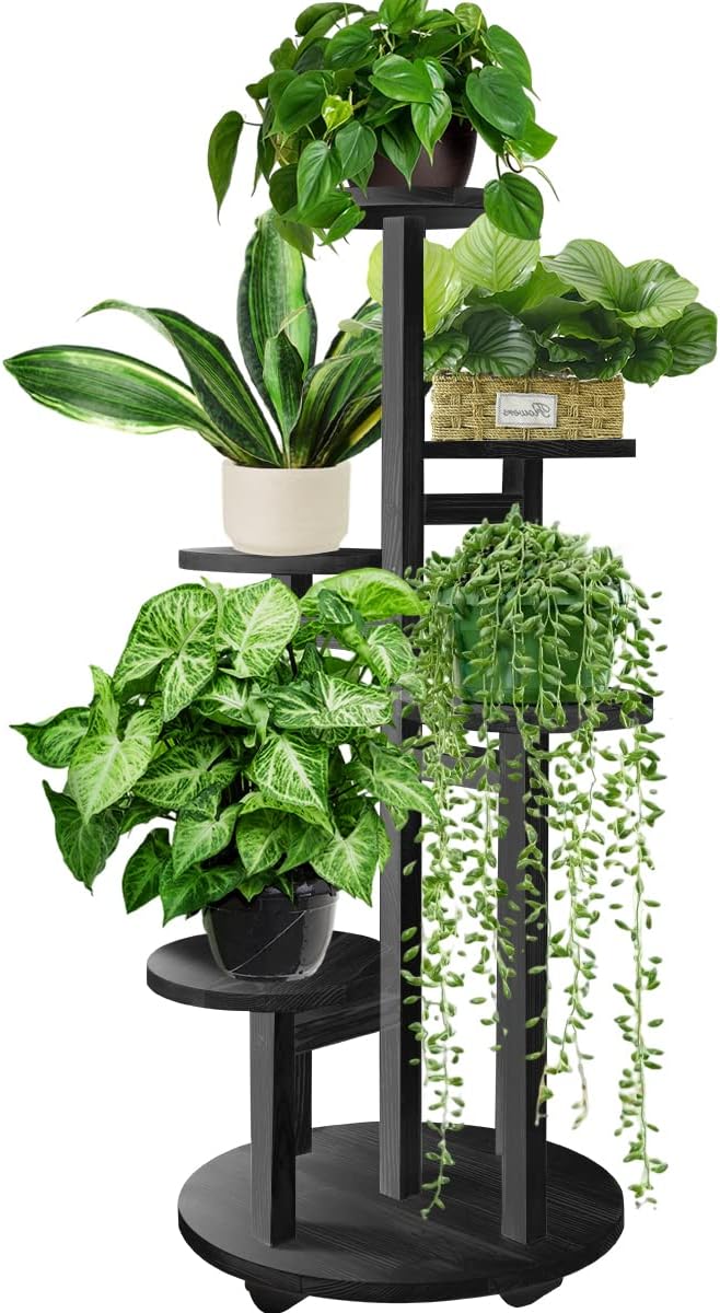 GEEBOBO 5 Tiered Tall Plant Stand by GEEBOBO