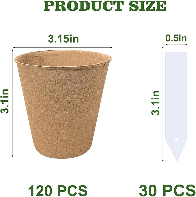 Biodegradable Peat Pots for Seedling - Image 2