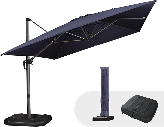 PURPLE LEAF 10'×13' Patio Umbrella by PURPLELEAF
