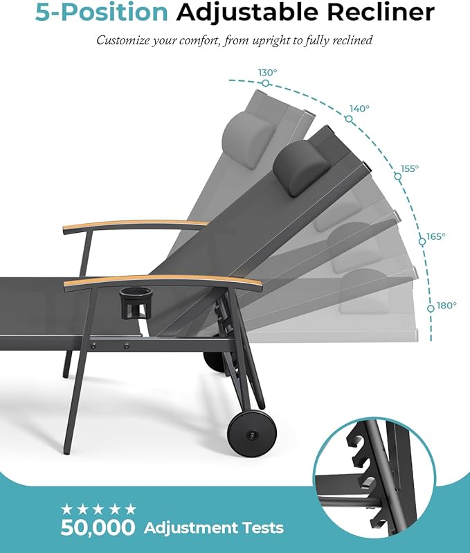 Ciokea Outdoor Lounge Chair - Image 5