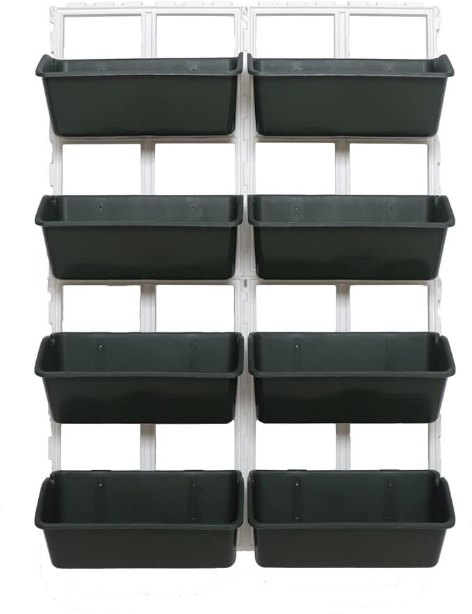 LOYALHEARTDY Vertical Garden Wall Planter Wall Mounted Planter 4-Tier Vertical - Image 7