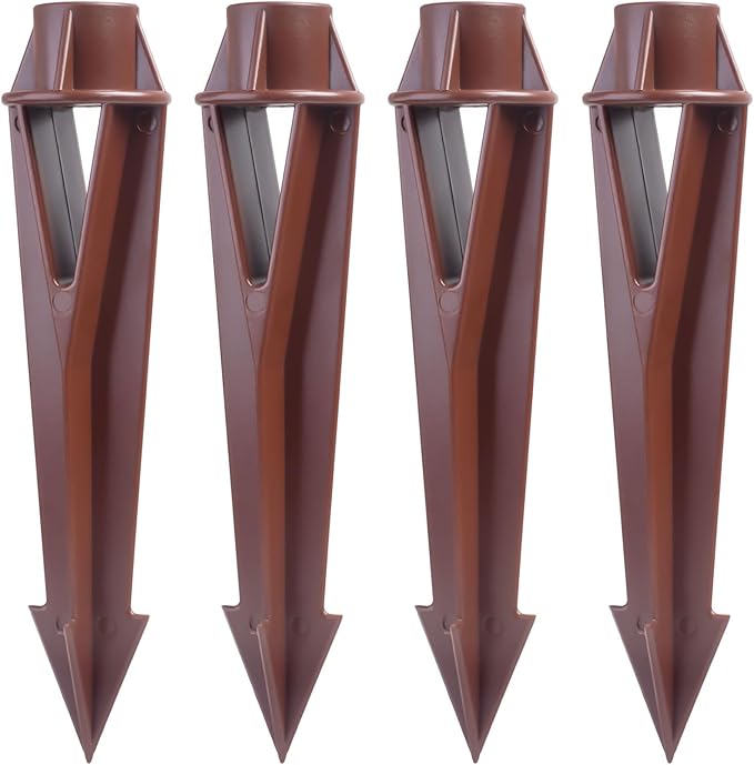 Ground Spike Stake Replacement for Low Voltage Landscape Lighting Spot Path by ZhairdalstarLEDLighting