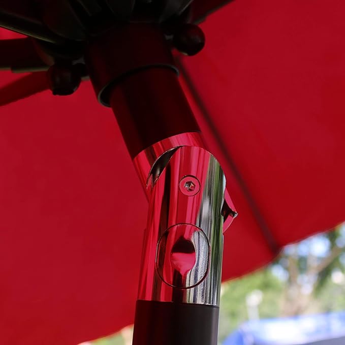 Sunnyglade 9Ft Patio Umbrella Outdoor Table Umbrella - Image 3