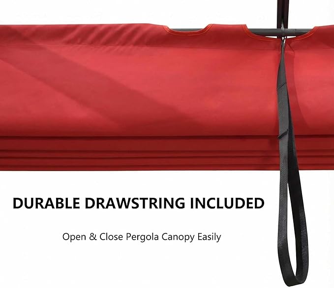 Pergola Shade Cover Replacement Canopy Top Compatible - Image 7