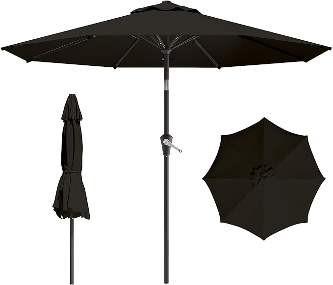 AreShark 9 FT Patio Umbrella for Outdoor, Outdoor Umbrella by Unknown