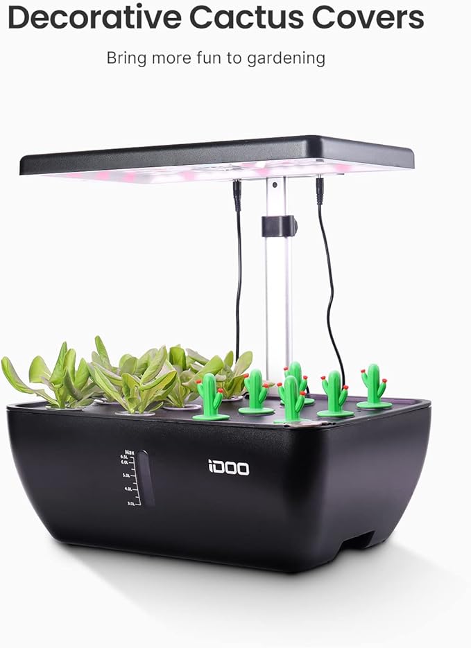 iDOO Hydroponics Growing System Kit 12Pods WiFi, Christmas Gifts - Image 7