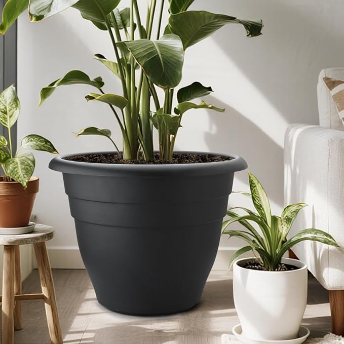3 Pack 20 Inch Large Plant Pots - Image 4
