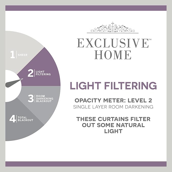 Exclusive Home Cabana Solid Indoor/Outdoor Light Filtering Hook-and-Loop Tab - Image 8