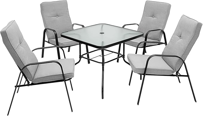 Tangkula 35" Patio Dining Table - Image 7