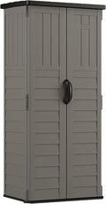 Suncast 22 Cubic Ft. Vertical Resin Outdoor Storage Shed by Suncast
