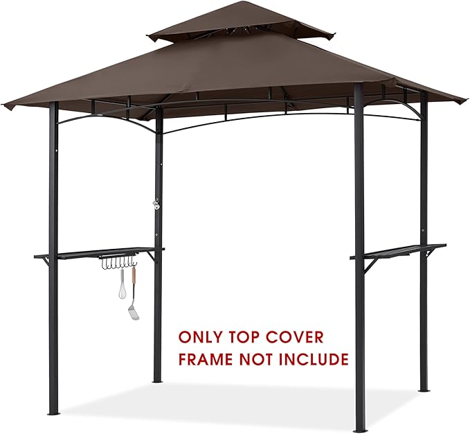 MASTERCANOPY Grill Gazebo Replacement Canopy Top - Image 9