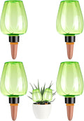 4 Pcs Plant Watering Globes Self Watering Planter Insert Plants Top Fill Water by Unknown